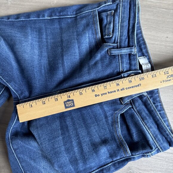 KANCAN distressed Blue jeans Size 5 / 26‎ Style #VBK1437A Cut #30728 - Picture 5 of 11